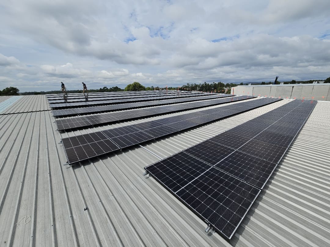 Nepean Power's sustainable solar installation featuring SolarEdge technology and JA Bifacial panels, integrated with Ausgrid's safety protocols.